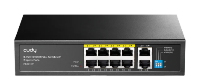 Cudy FS106P - 8-Port 10/100M PoE+ Switch with 2 Uplink Ports 120W