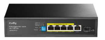 Cudy GS1005PTS1 - 5-Port 10/100/1000M PoE+ Switch 120W